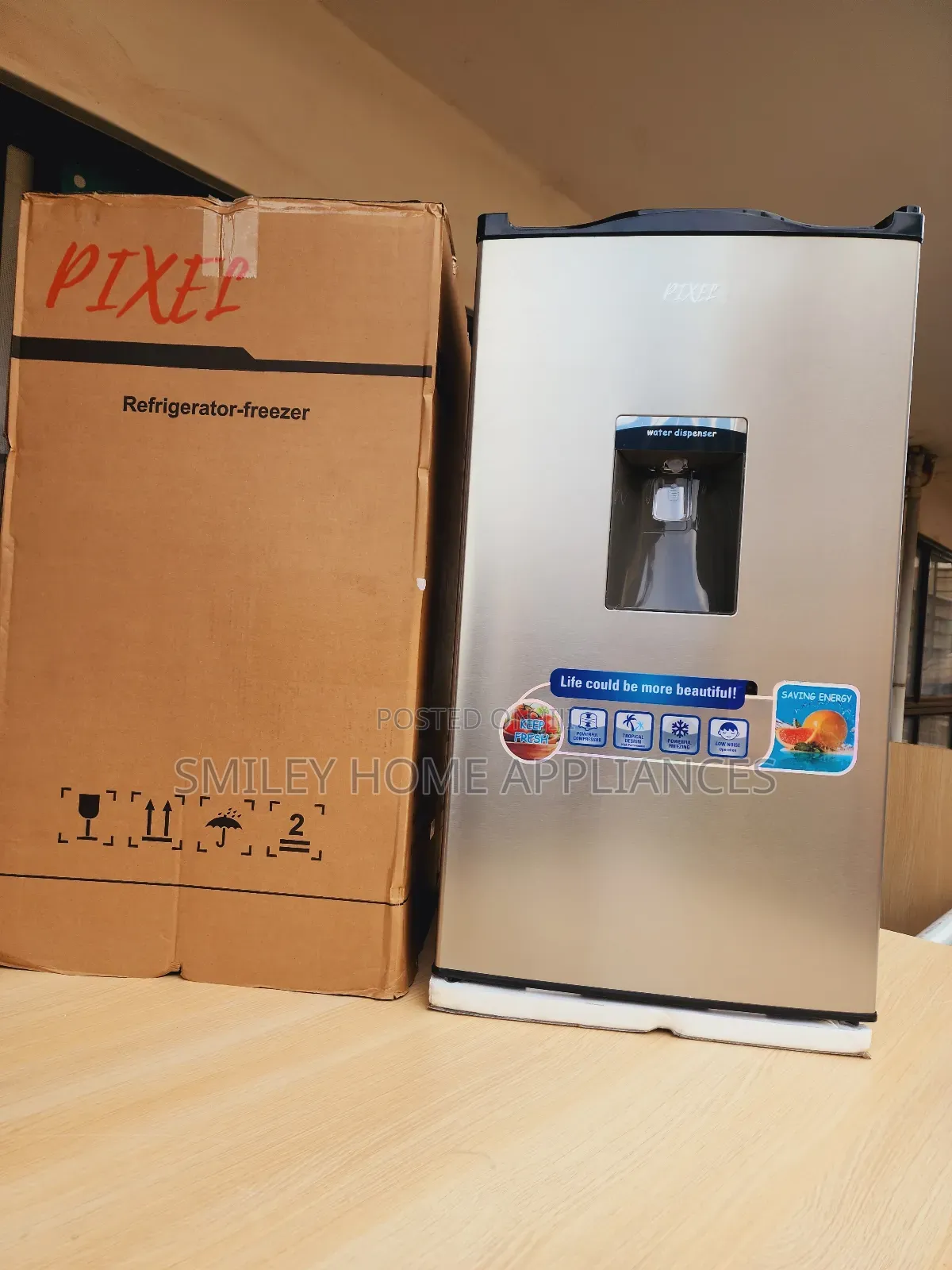 Pixel 120ltrs Fridge With a Dispenser