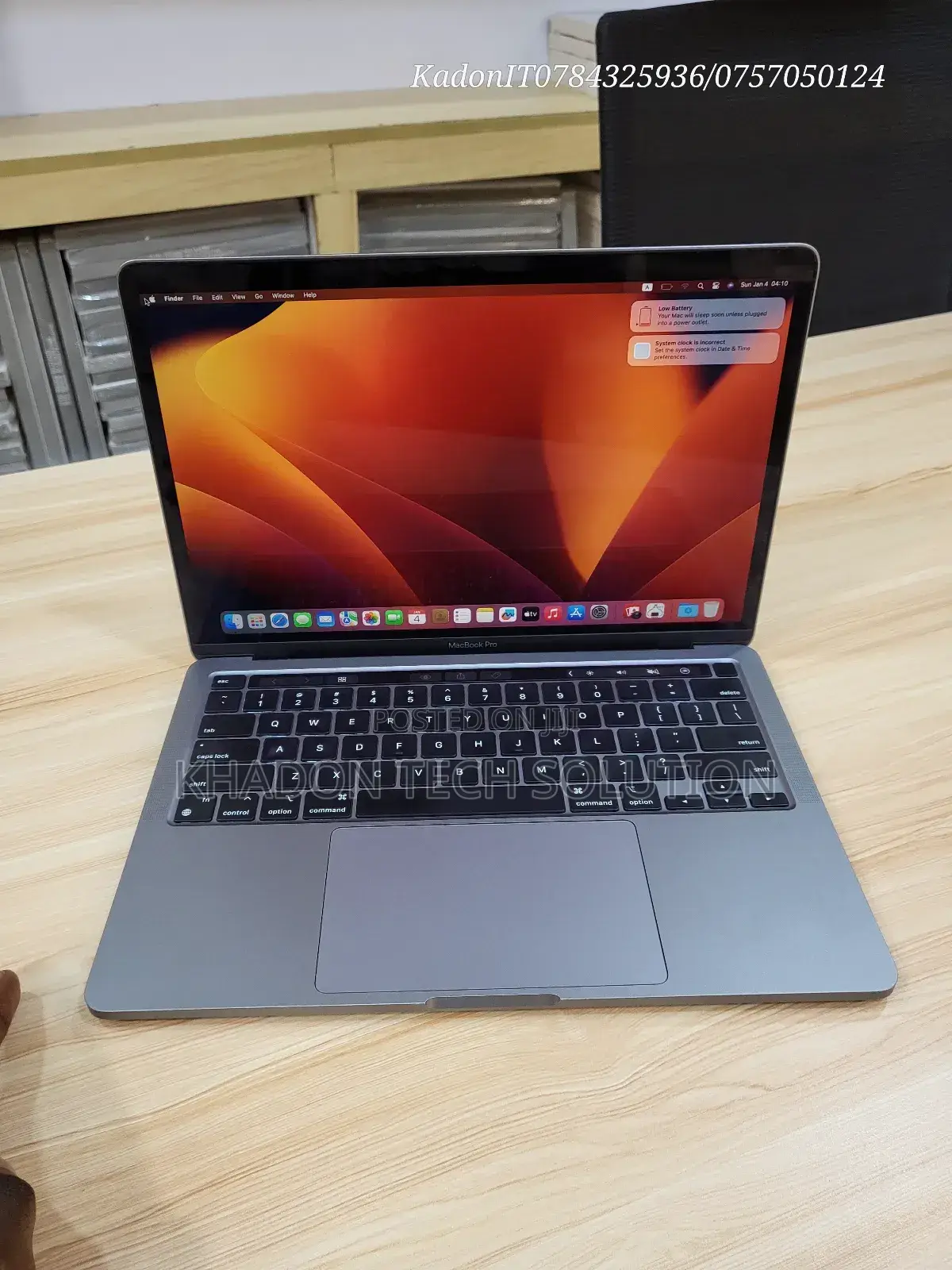 Laptop Apple MacBook Pro 2020 M1 8GB Intel Core M SSD 256GB