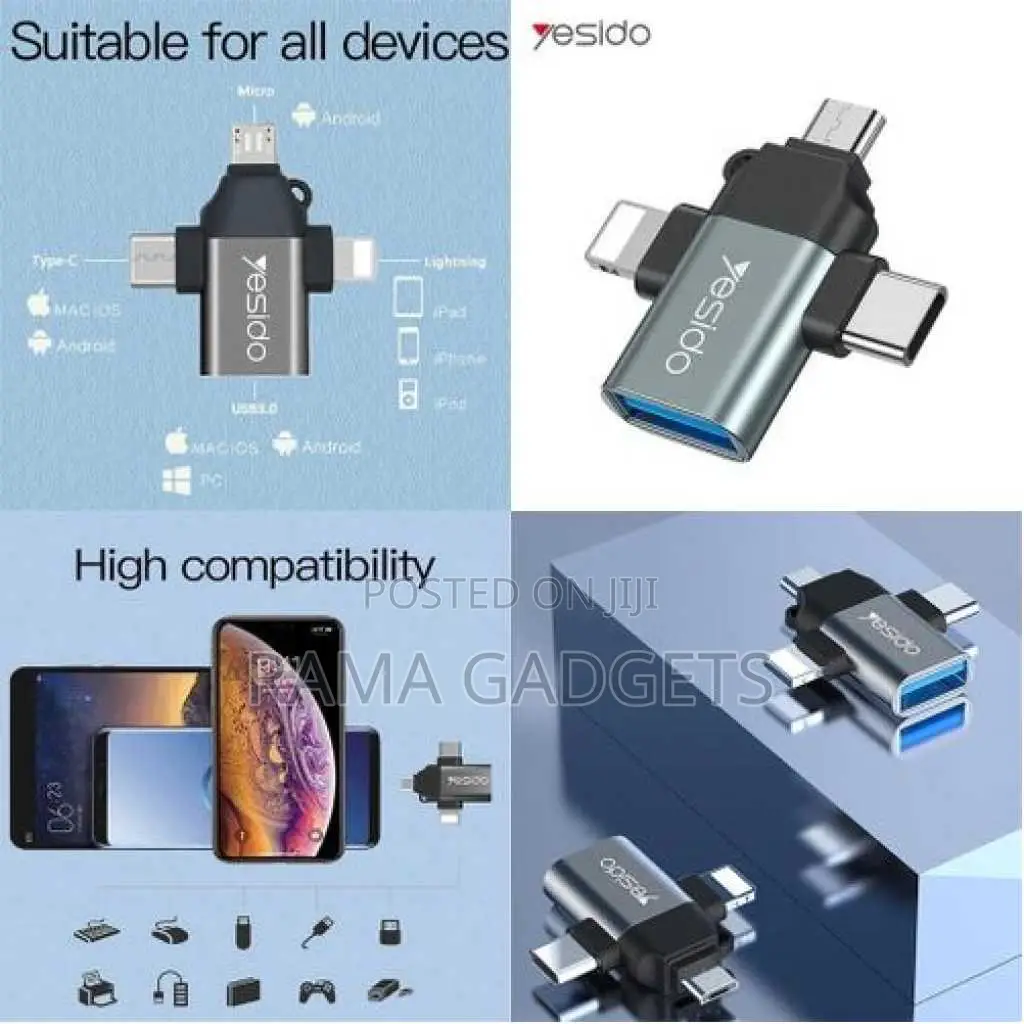 Yesido 3 in 1 OTG USB 3.0 Super Fast Data Transmission