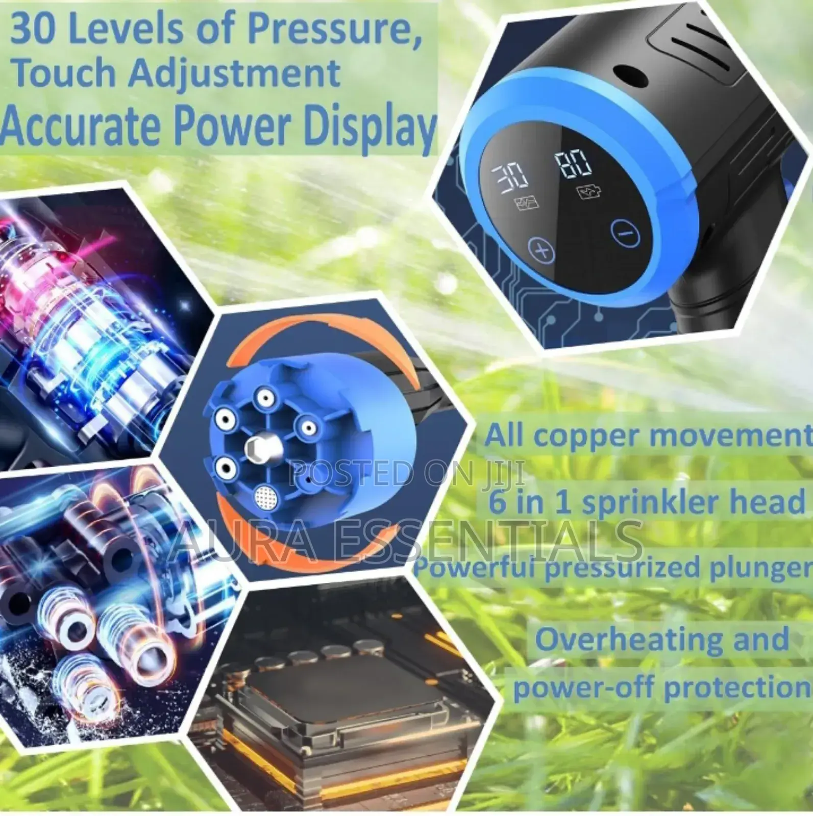 High Pressure Wireless Handheld Car Washer