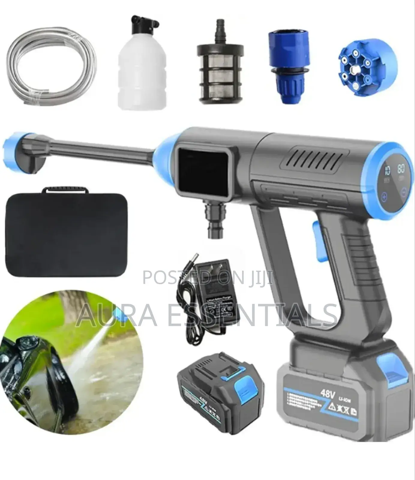 High Pressure Wireless Handheld Car Washer