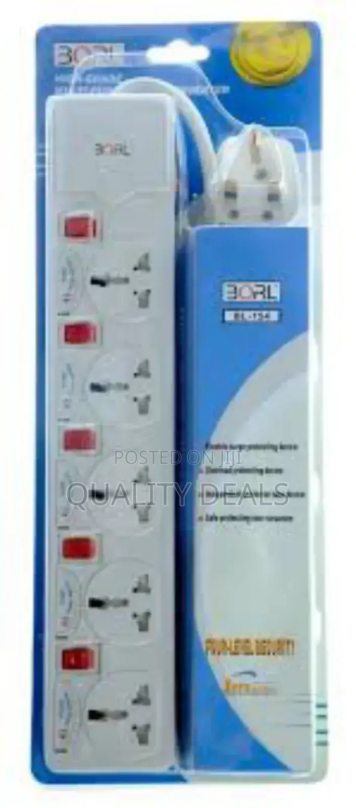 Borl 5 Ways Power Extension