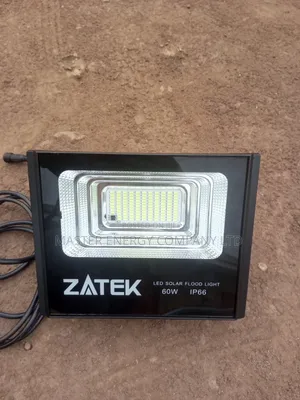 60w Solar Flood Lights With It's Solar Panel Loco
