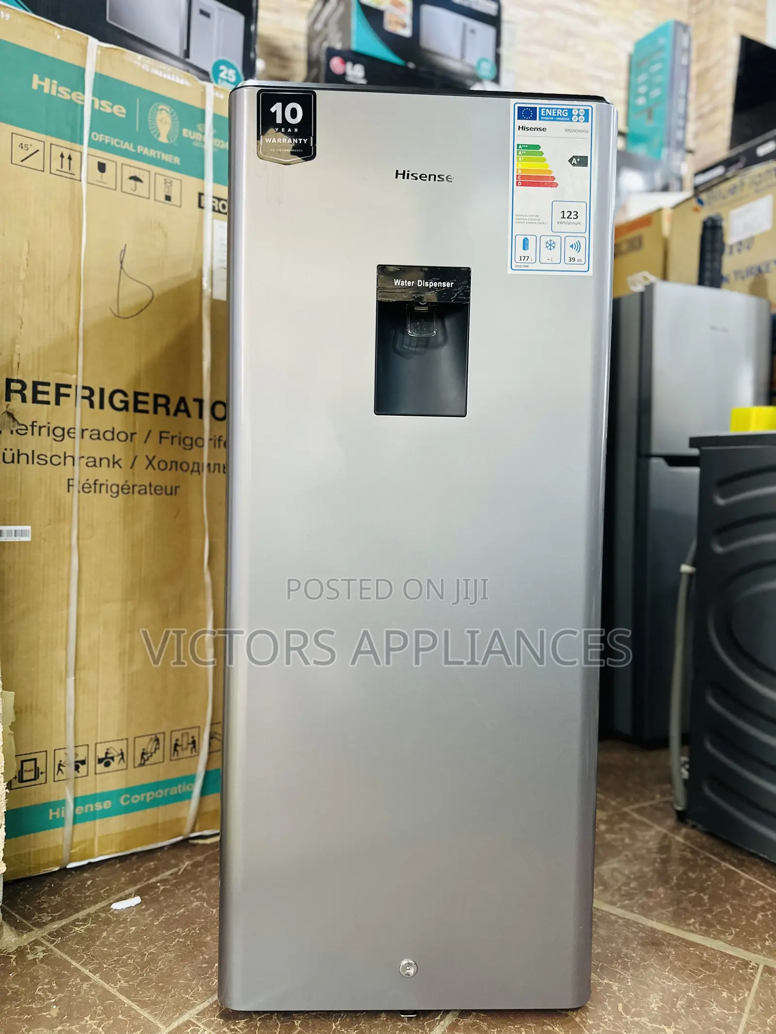 229L Hisense Single Door Fridge RR229