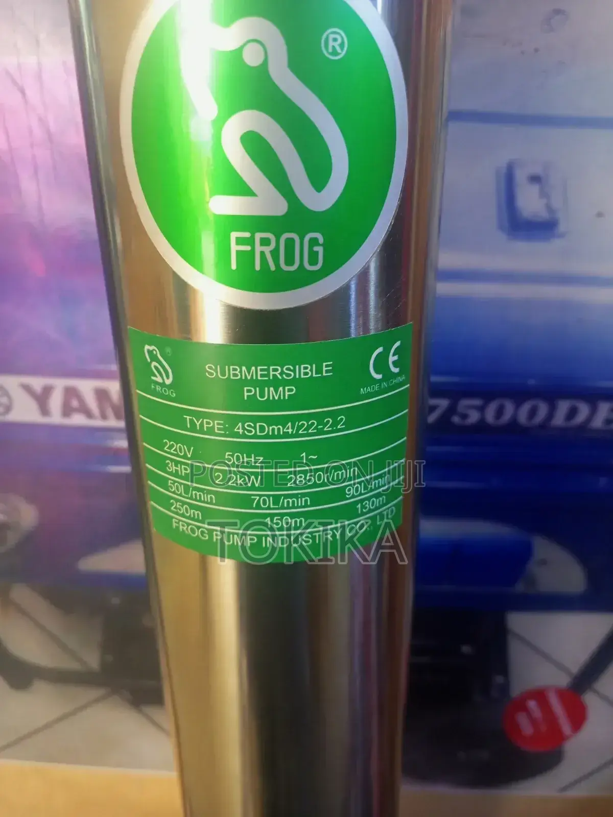 Frog Submersible Water Pump 250meters ( 750feet) Heavy Duty