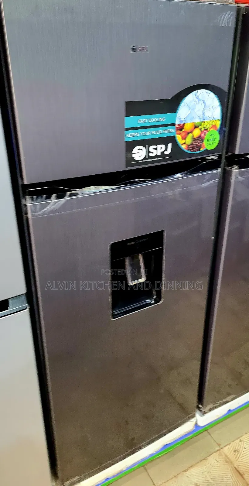 Double Door Fridge 270L With Dispenser SPJ
