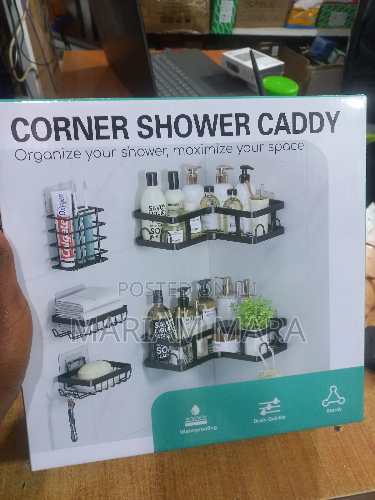 Corner Shower Caddy 5in1