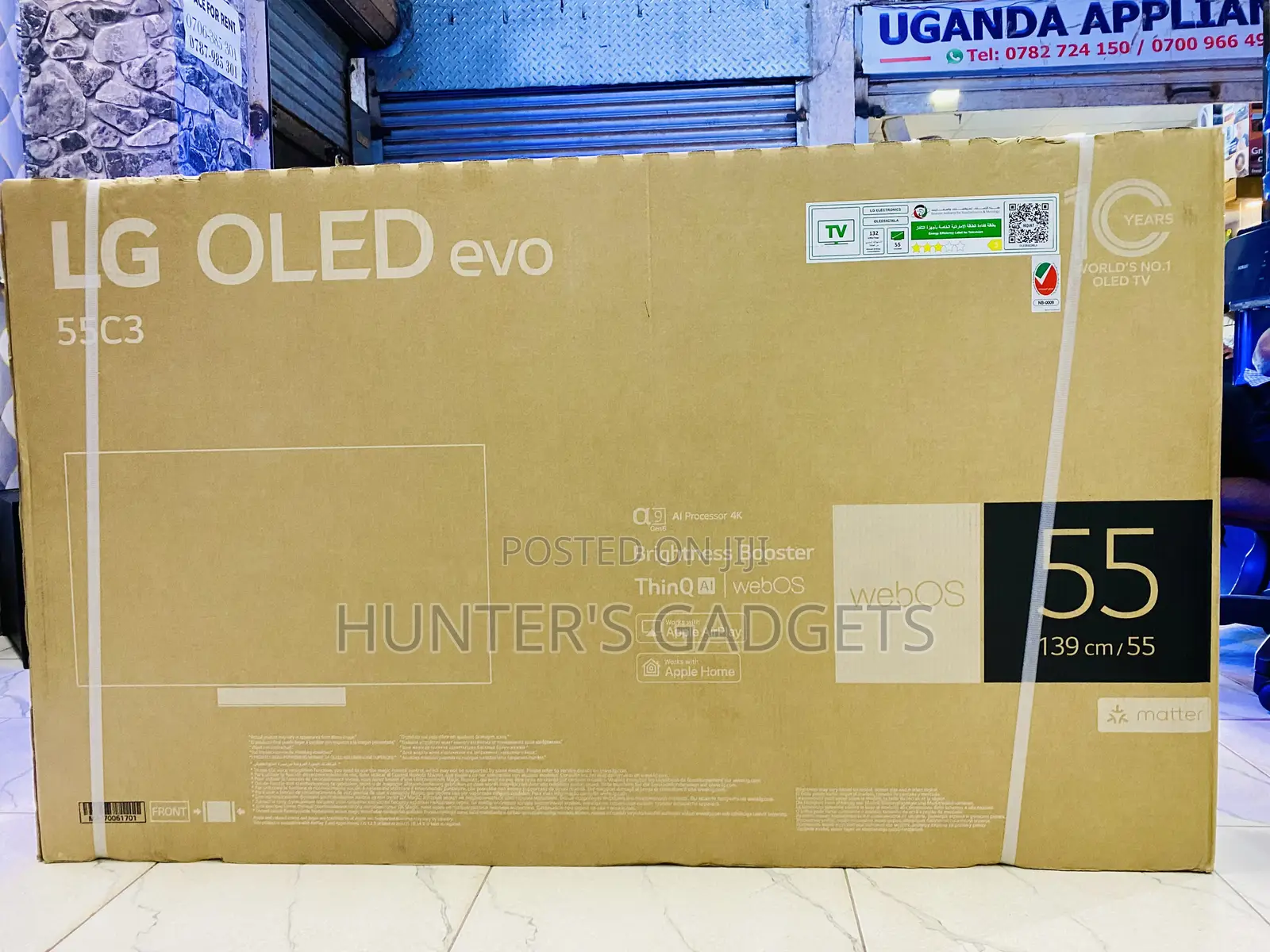 Lg 55 Inch Smart Oled C3 Evo Brand New Lg High End Tv