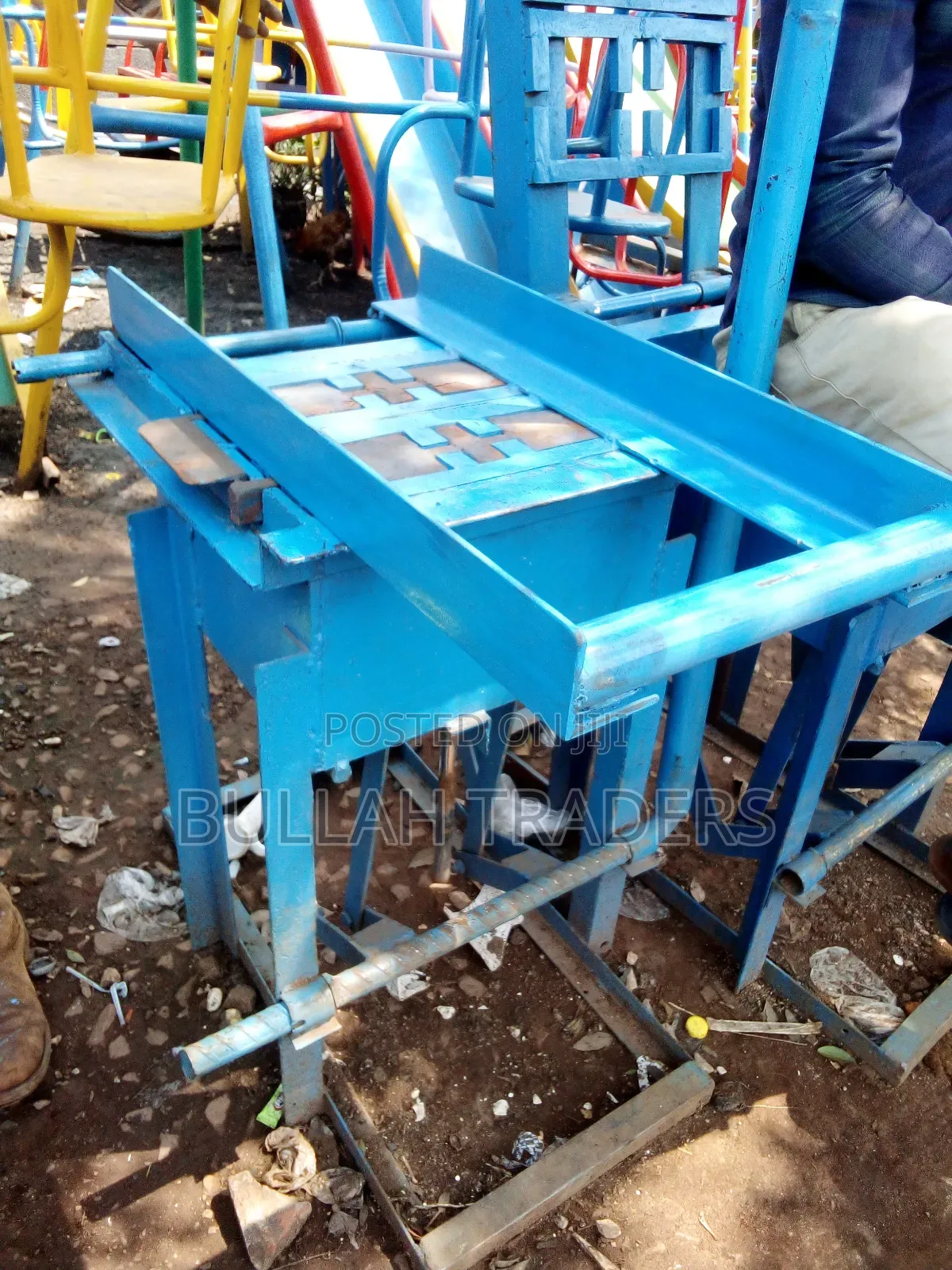 Double Block Machines Manual Hollow Standard Size