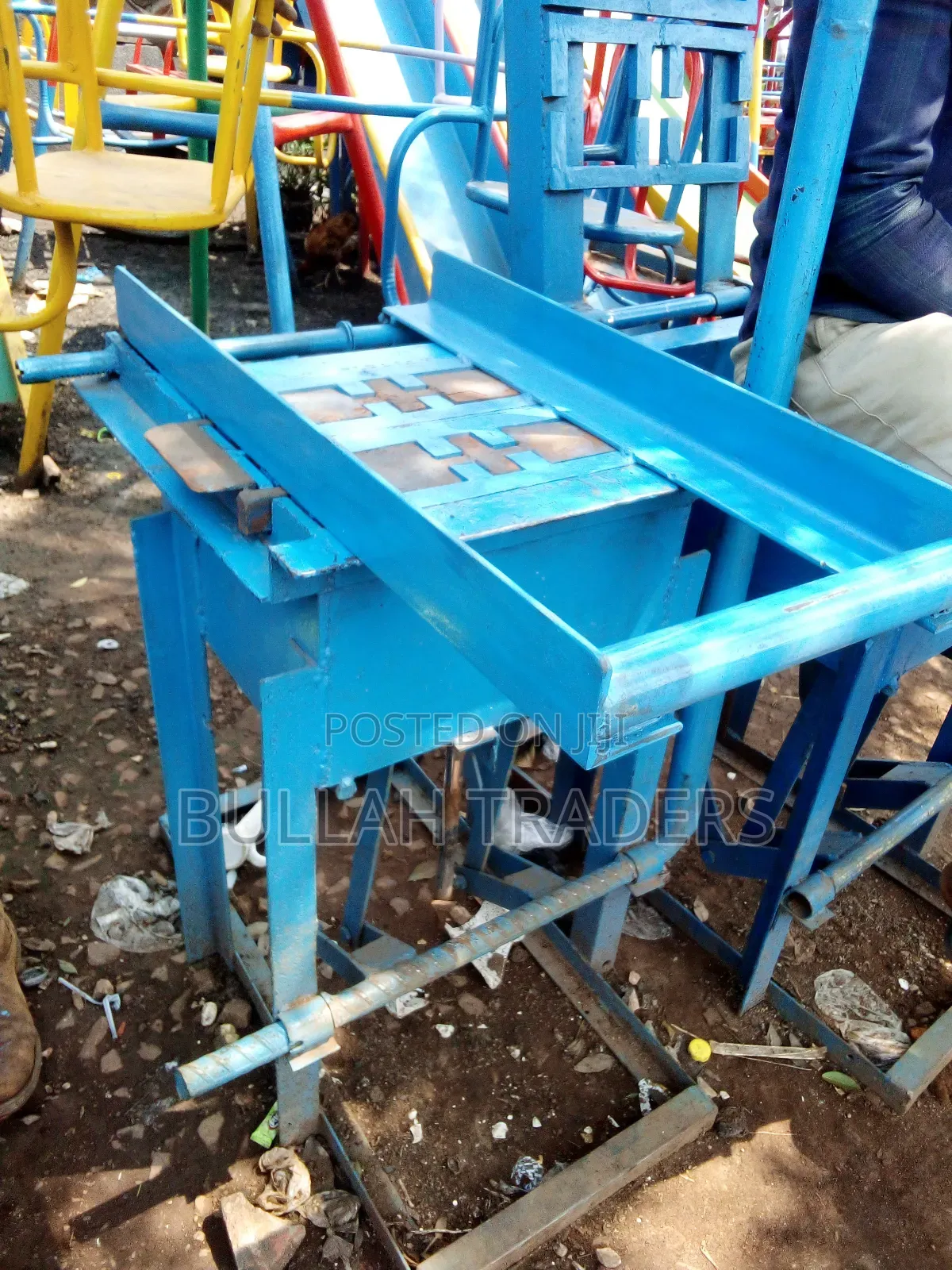 Double Block Machines Manual Hollow Standard Size