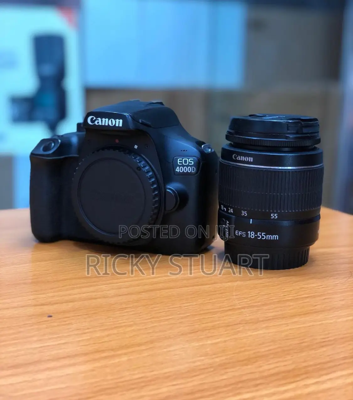 Canon 4000D With 18-55mm Lens