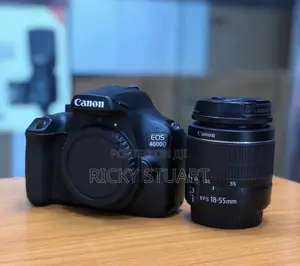 Canon 4000D With 18-55mm Lens