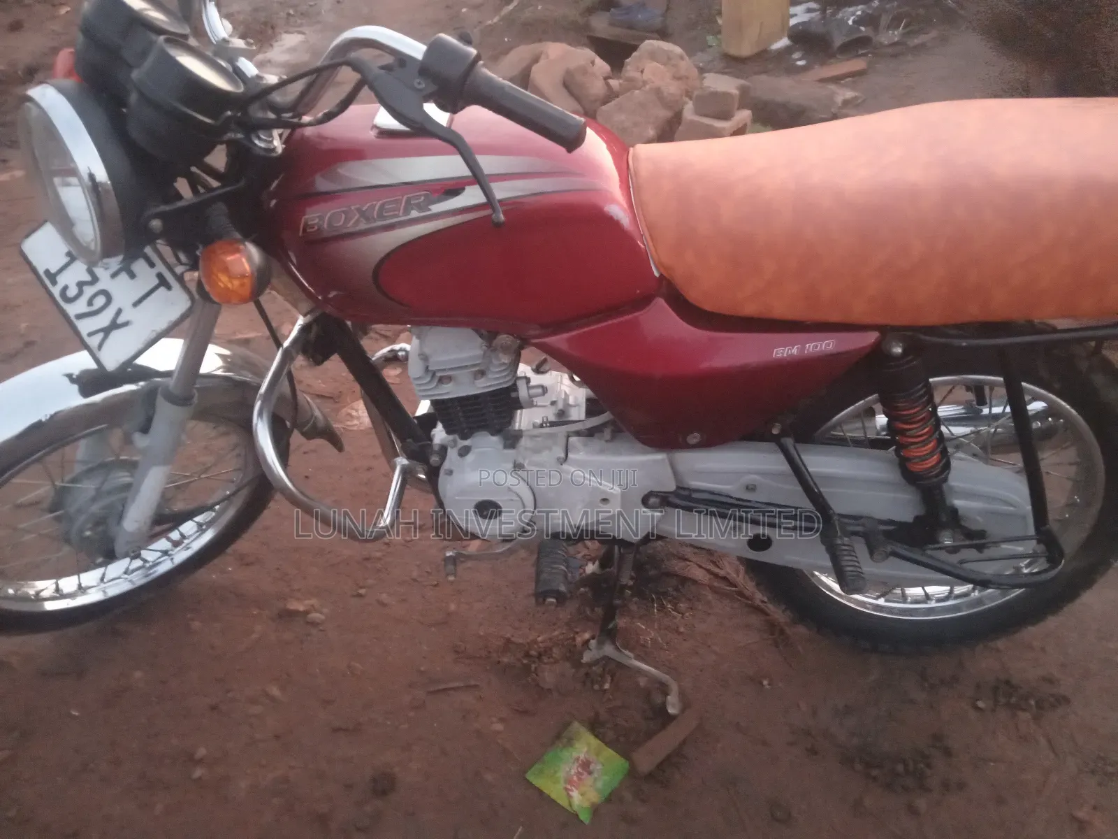 Bajaj Boxer 100 2023 Red