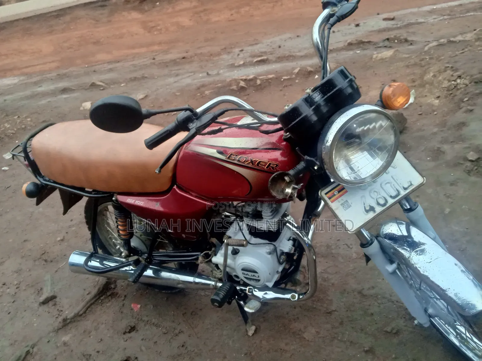 Bajaj Boxer 100 2023 Red