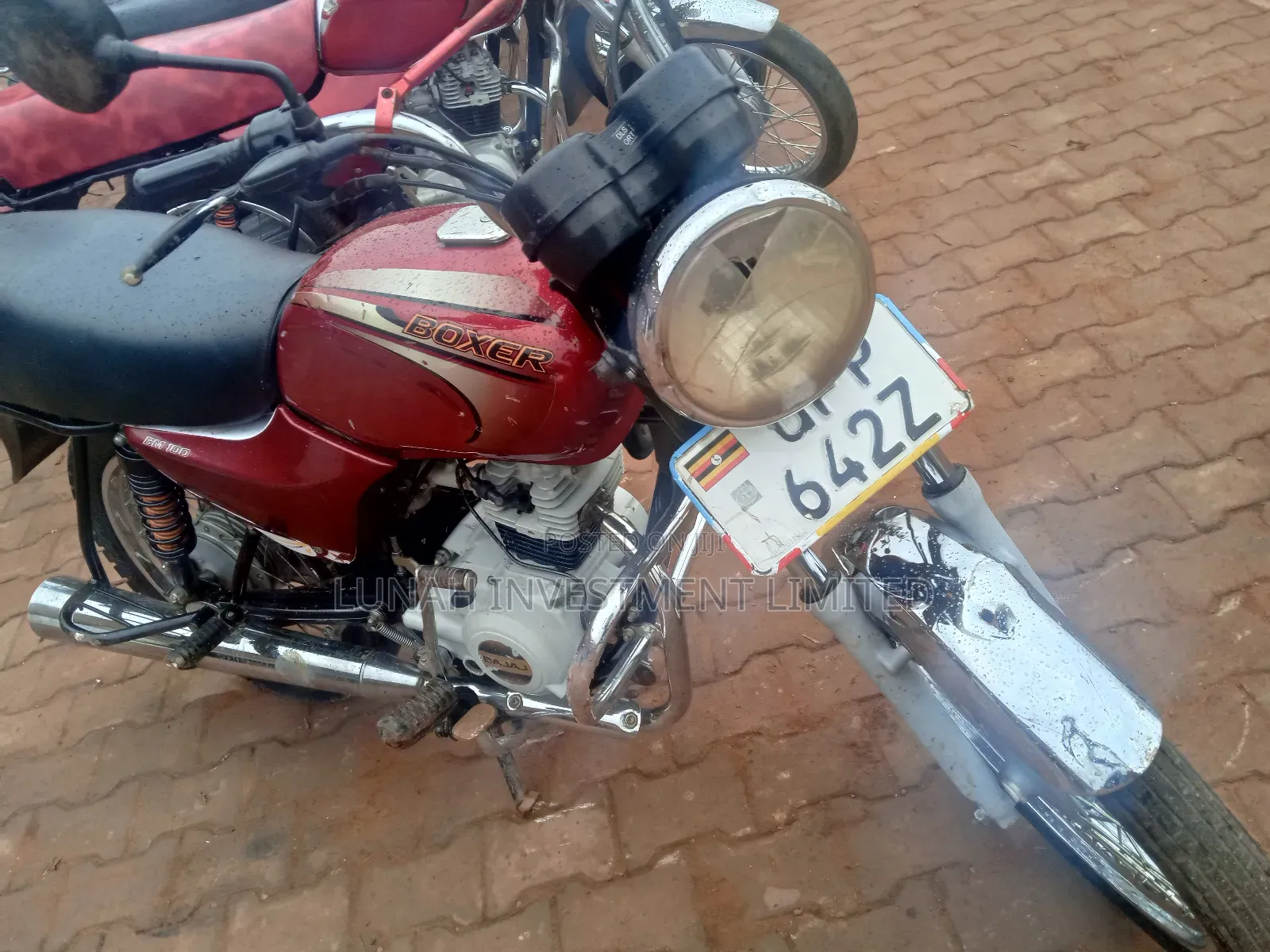 Bajaj Boxer BM100ES 2023 Red