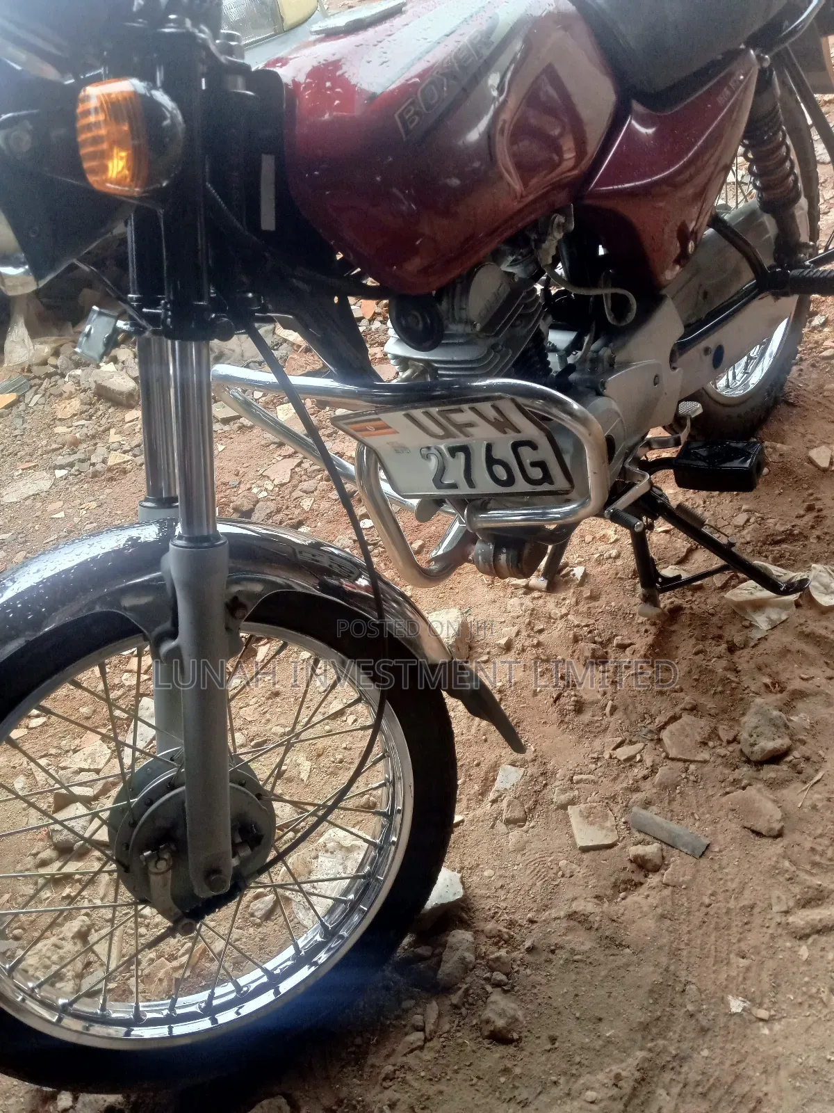 Bajaj Boxer 2024 Red