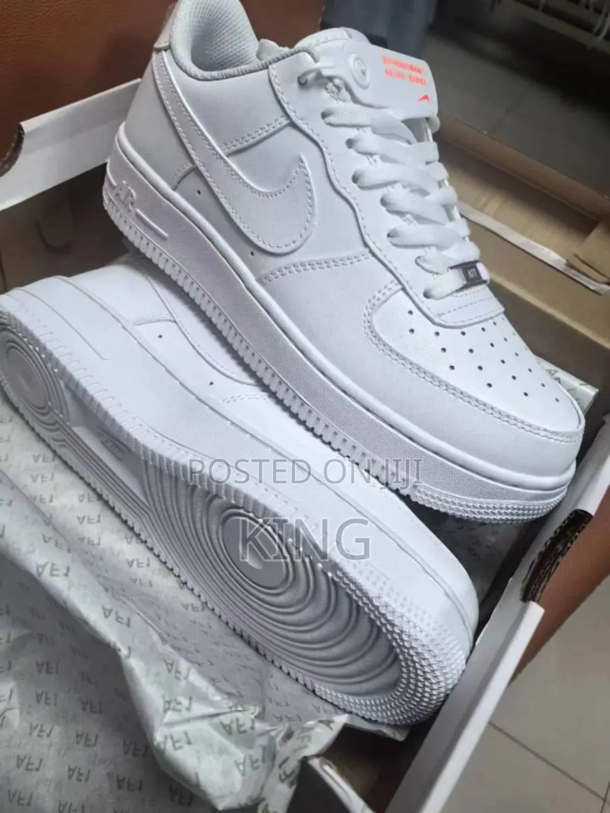 Nike Air Force 1 07" White Sneakers