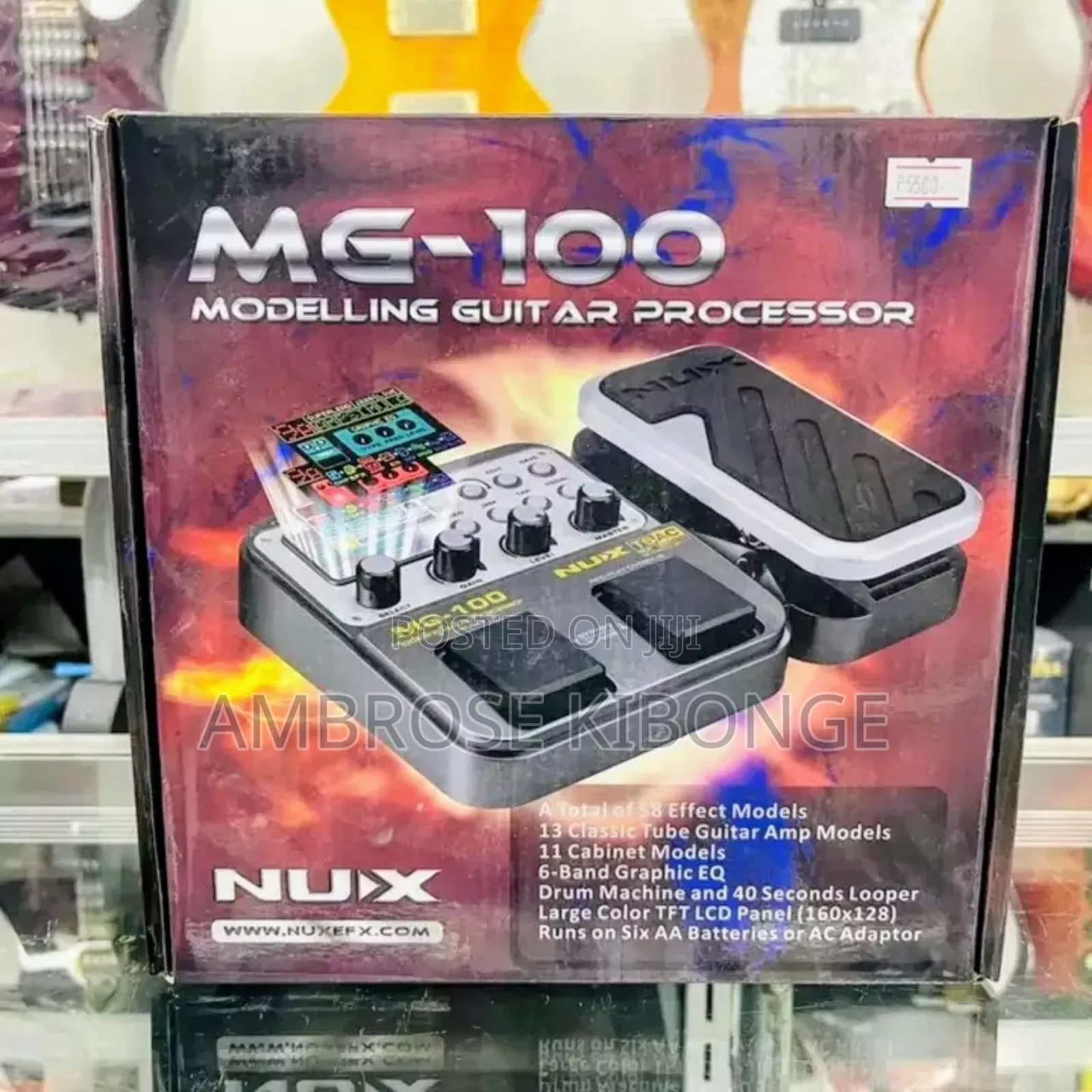 Fully Loaded NUX MG-100 Processor Solo Guitar Effects Pedal