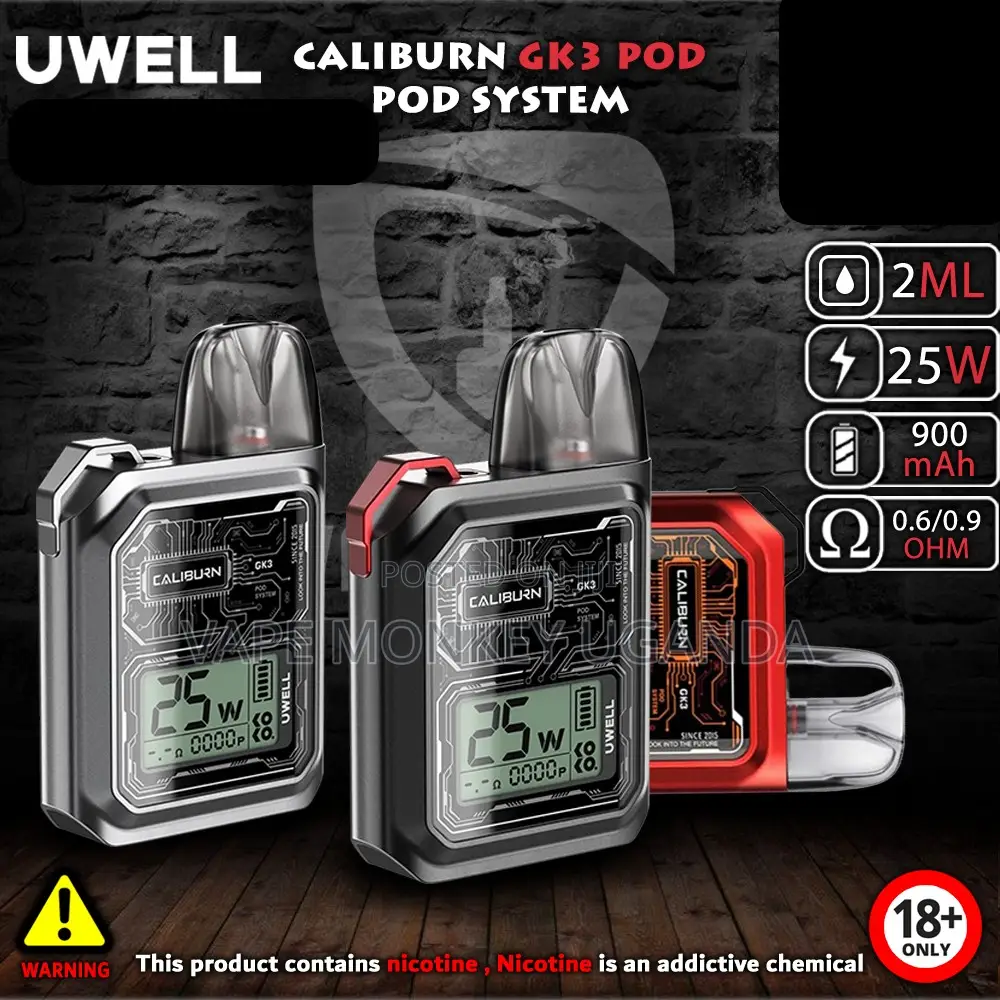 Uwell Caliburn Gk3 Pod System 900mah