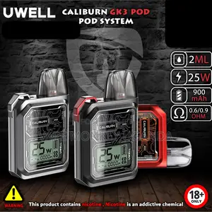 Photo - Uwell Caliburn Gk3 Pod System 900mah