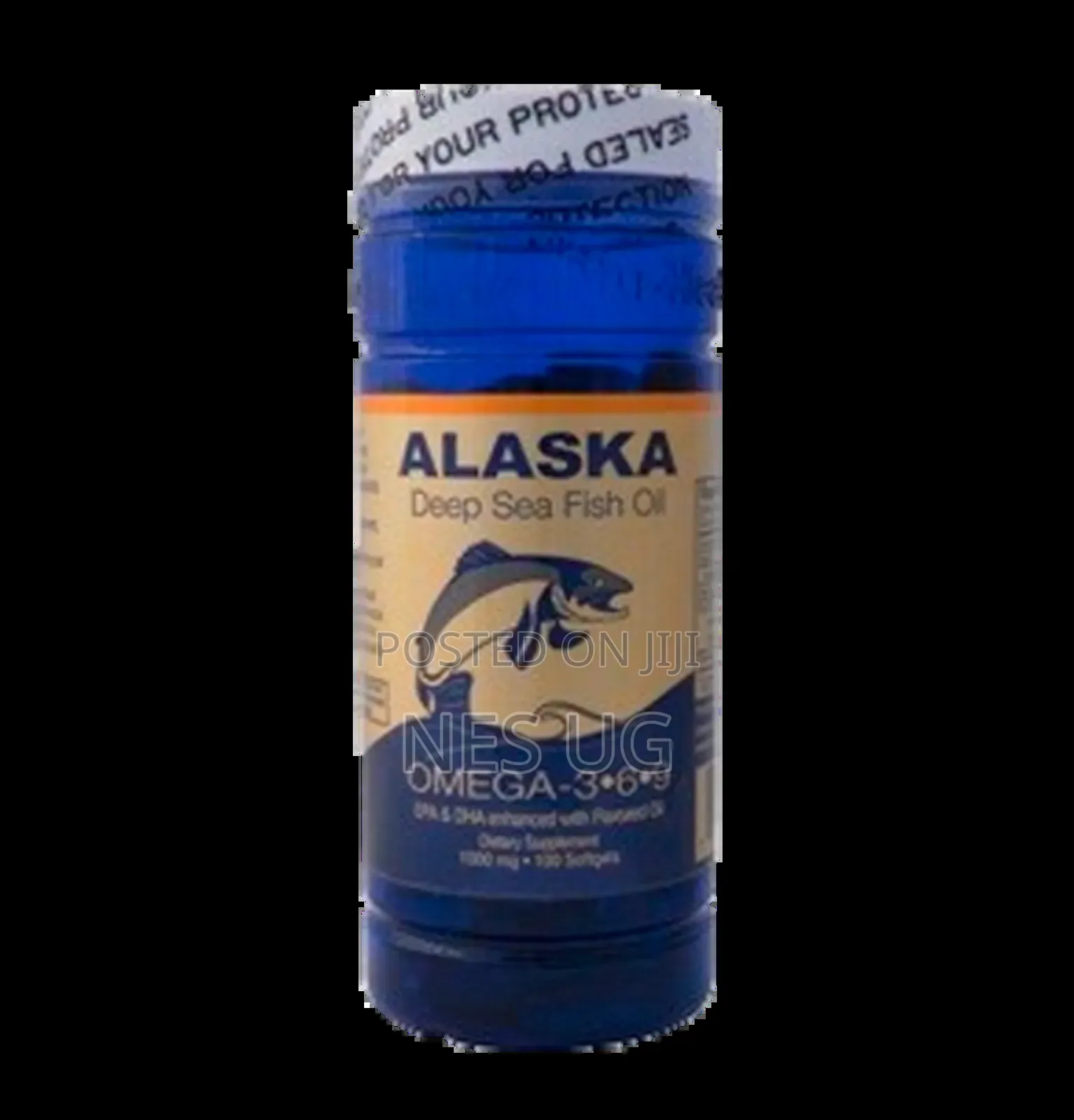 Alaska Deep Sea Fish Oil Omega 3,6,9 1000mg - 100 Soft Gels
