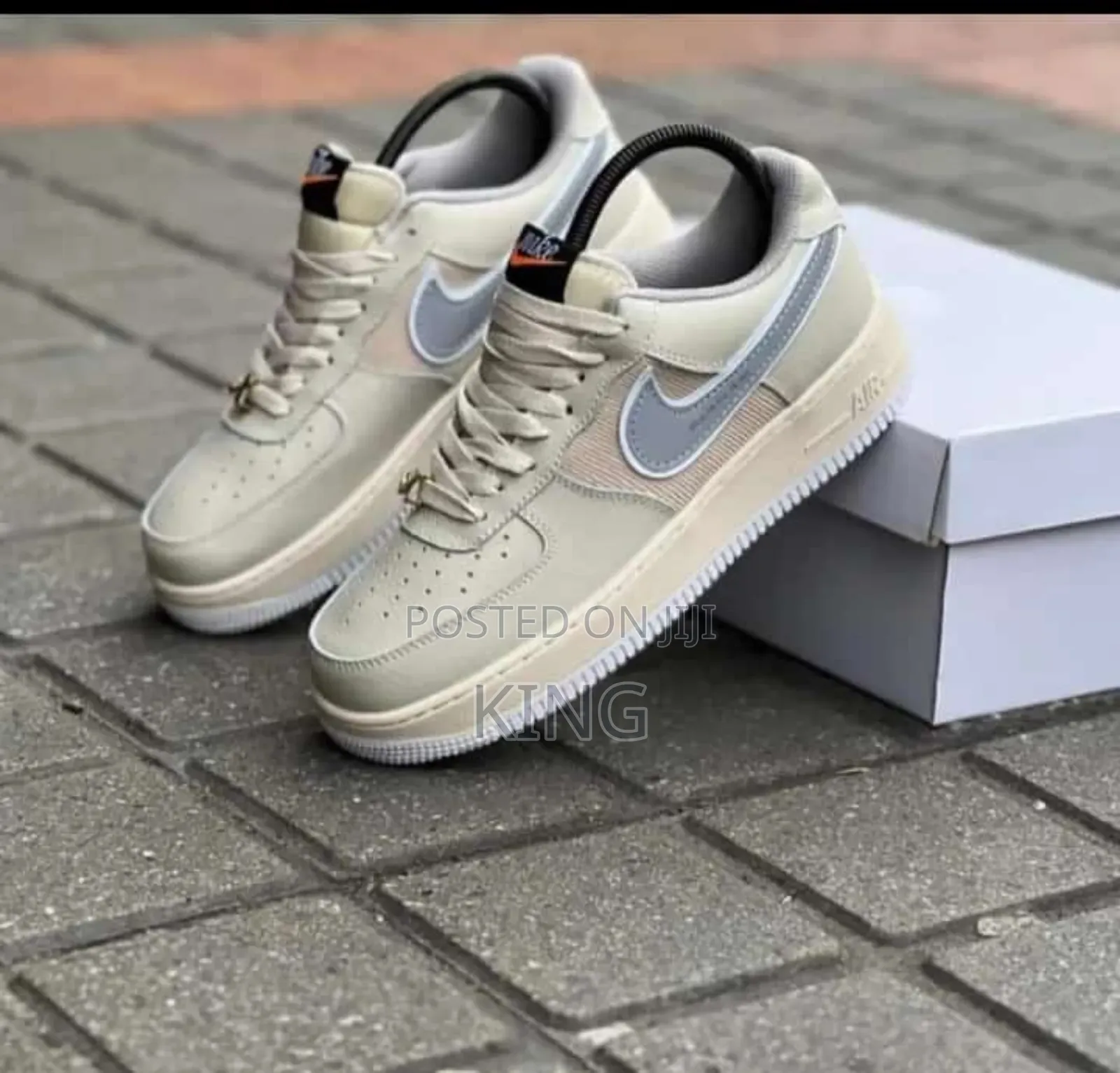 Nike Air Force 1 Low Indigo Fog Trainers