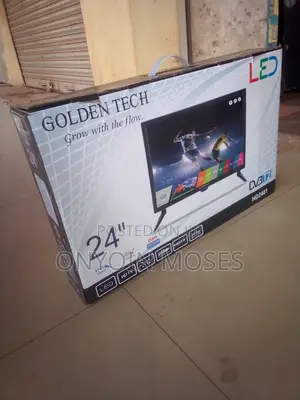 New 24 Inches GOLDEN TECH Digital Flat Screen Tv