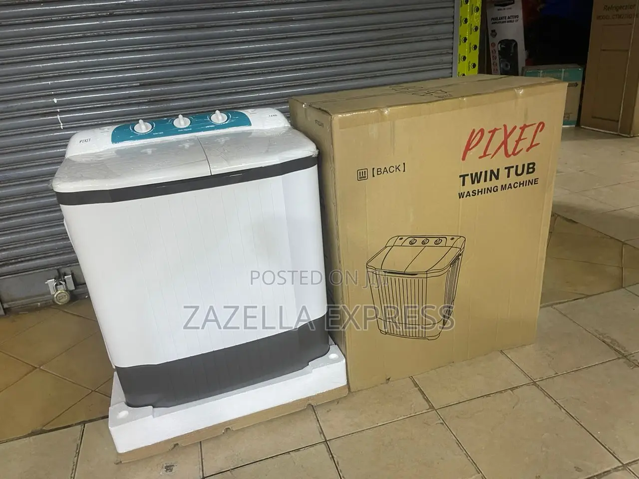 Pixel 7kg Twin Tub Washing Machine