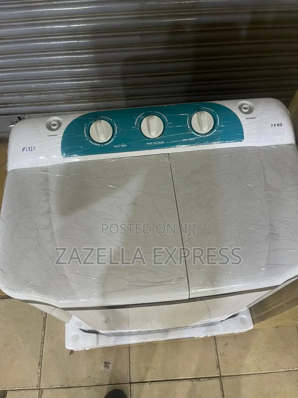 Pixel 7kg Twin Tub Washing Machine