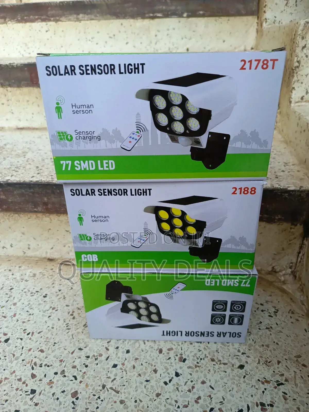 Solar Mortion Sensor Light