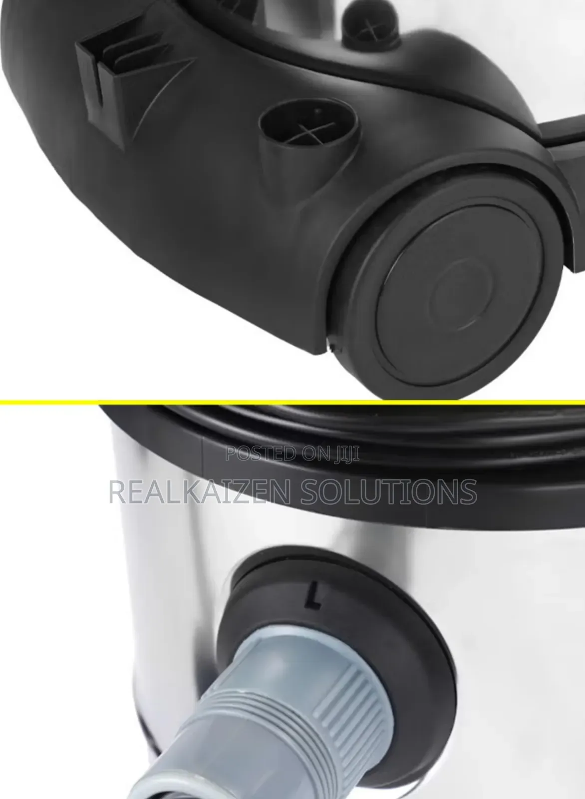 GEEPAS 3 in 1 Wet| Dry| Blow| Stainless Steel Vacuum Cleaner