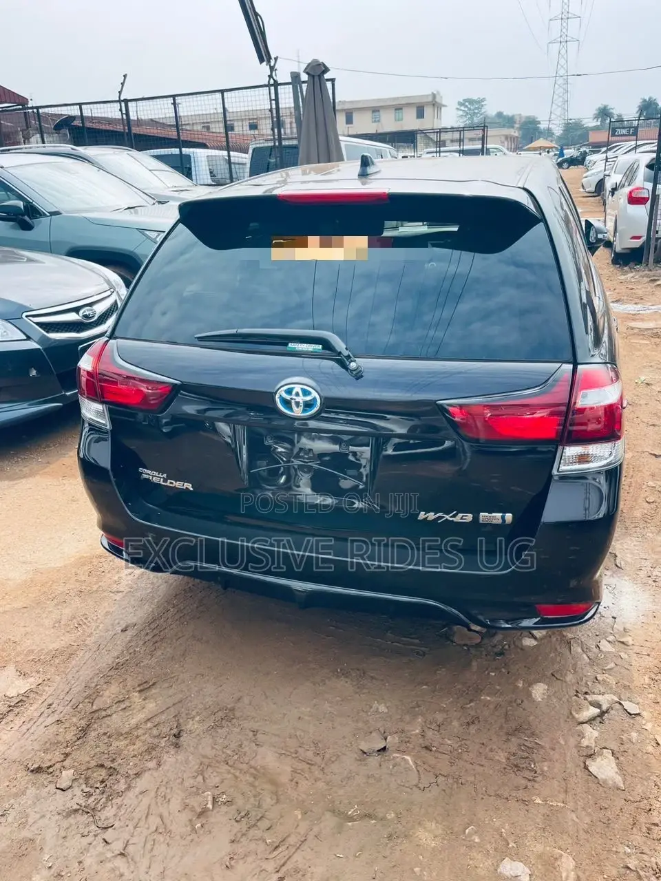Toyota Corolla Fielder 2015 Black