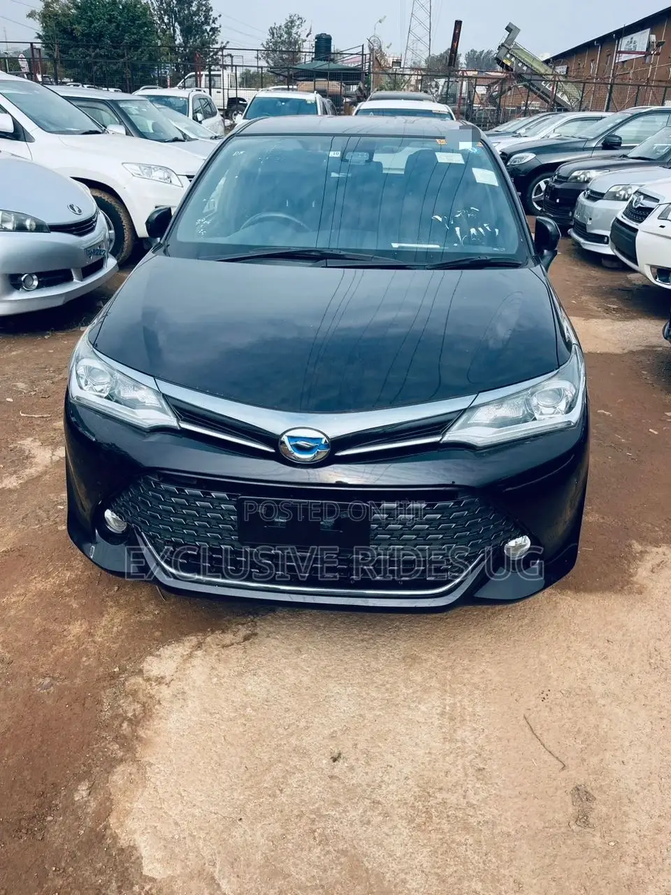 Toyota Corolla Fielder 2015 Black