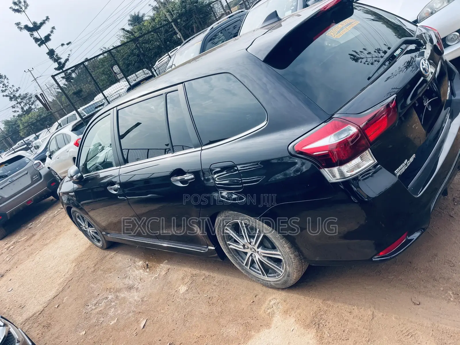 Toyota Corolla Fielder 2015 Black