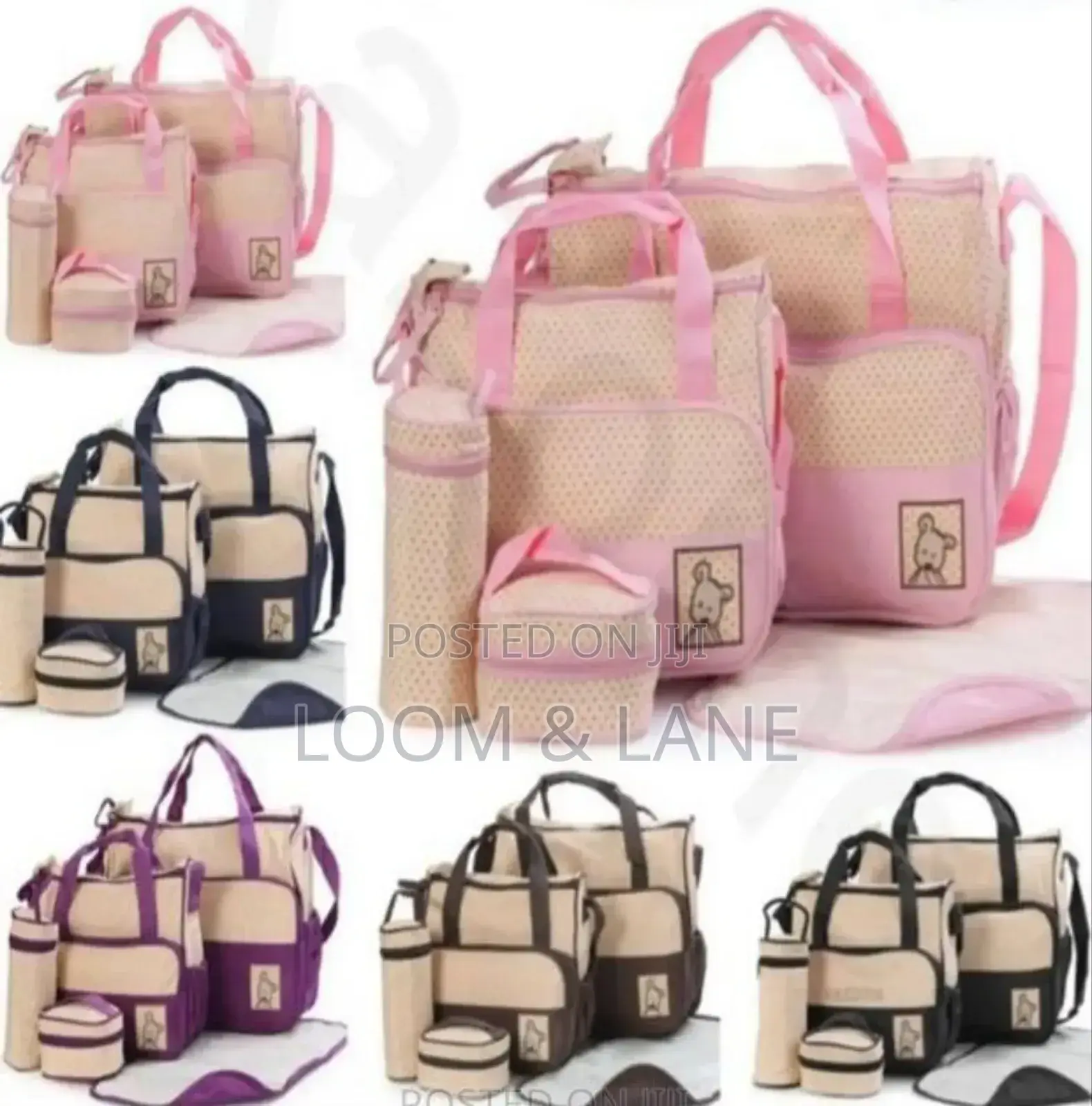 5in1 Multifunctional Mommy and Baby Bag