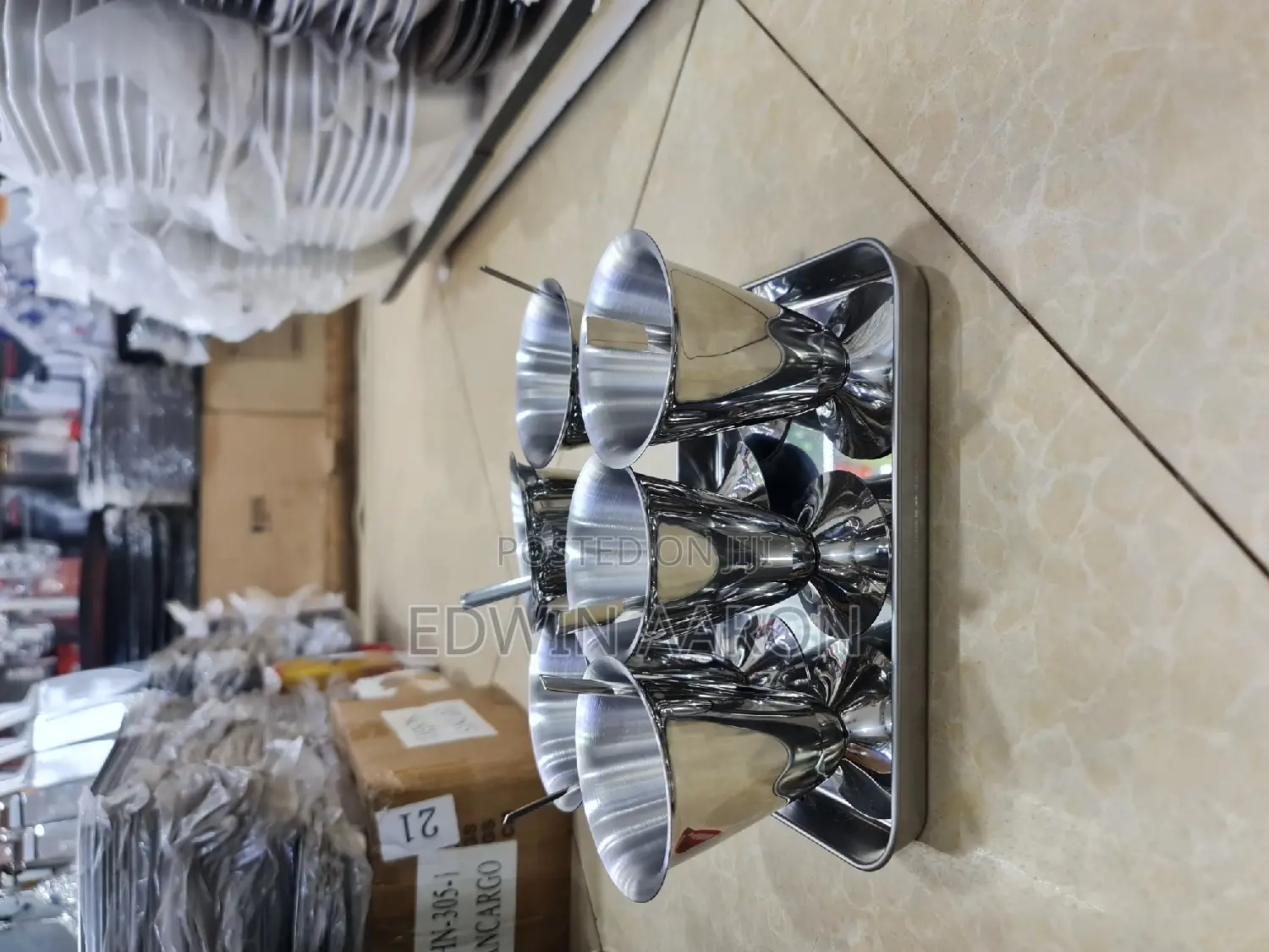 6pcs Stainless Steel Dessert Cups