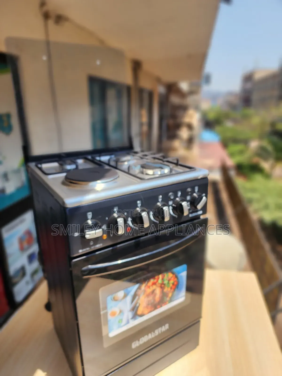Globalstar 3+1 Gas Cooker 50cm by 50cm