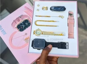 A58 Smart Watch 5 in 1, Women's Diamond Set