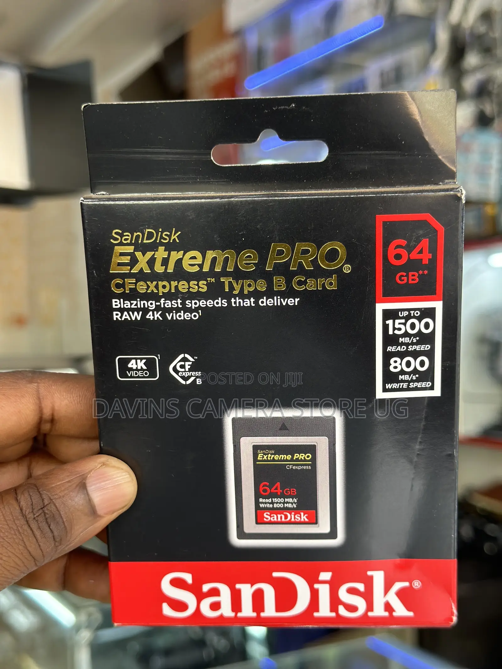 Sandisk 128GB Extreme PRO Cfexpress Card Type B
