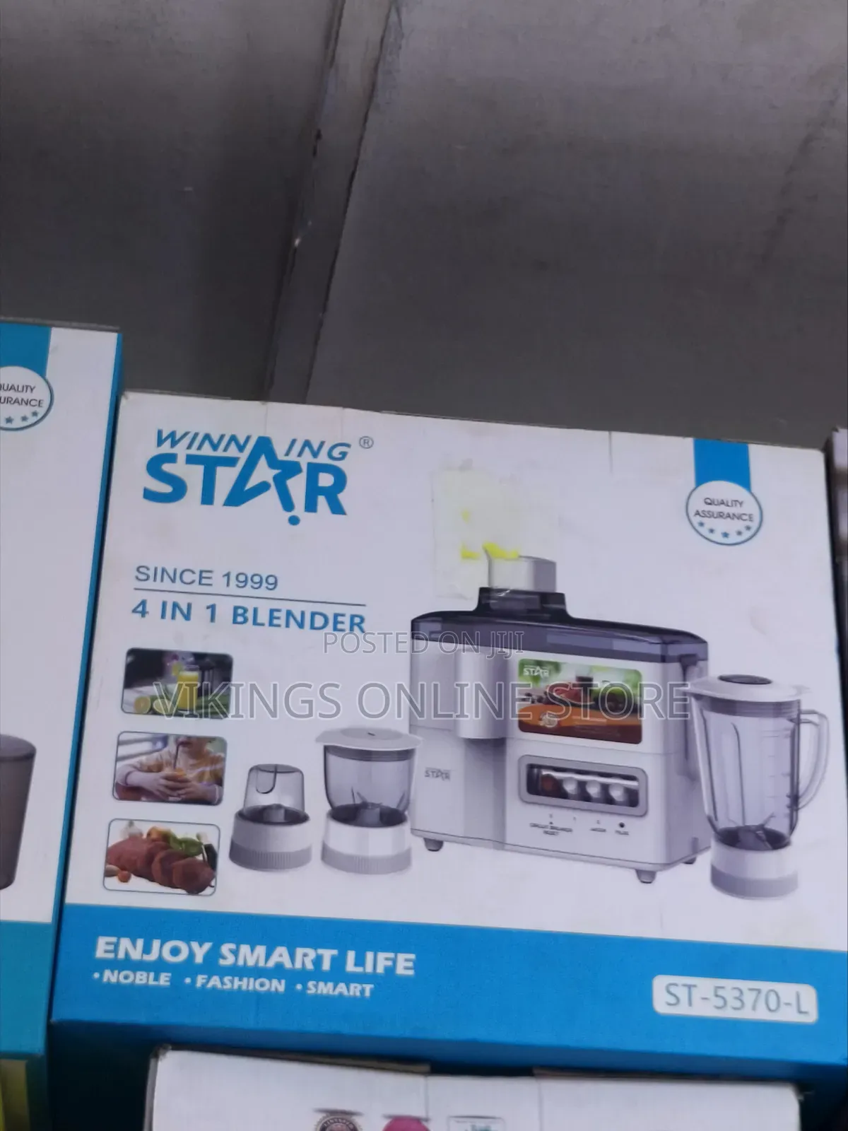 Winning Star 4 in 1 Juicer for Blending Milling and Mincer