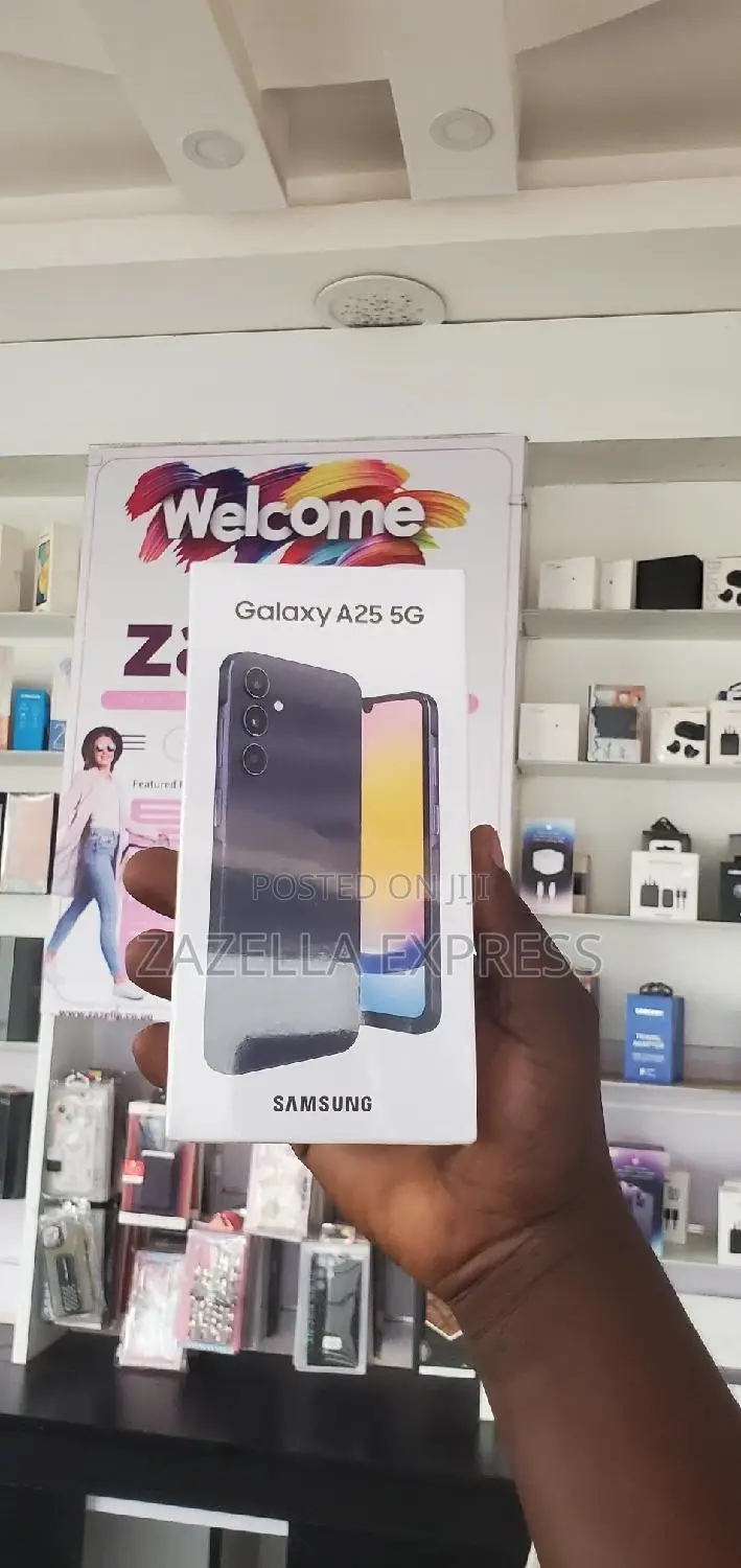 New Samsung Galaxy A25 128 GB Black