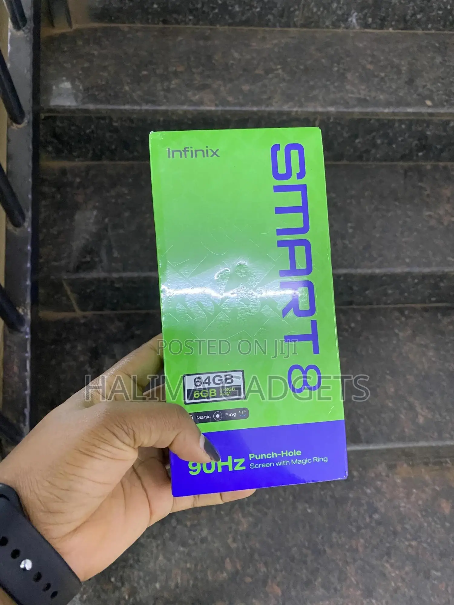 New Infinix Smart 8 64 GB Black