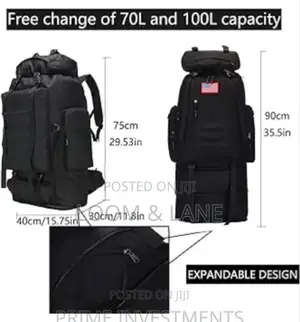 Large Capacity Waterproof Hiking Backpack