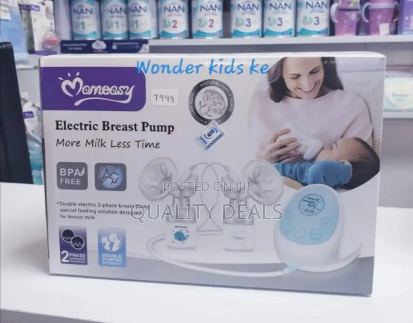 Momeasy Electric Double Breast Pump
