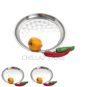 Stainless Steel Round Tray