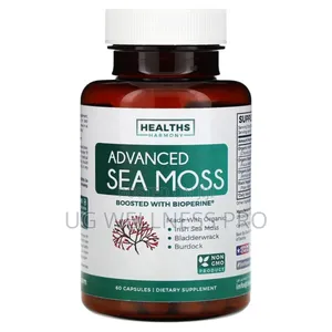Photo - Healths Harmony, Advanced Sea Moss, 60 Capsules