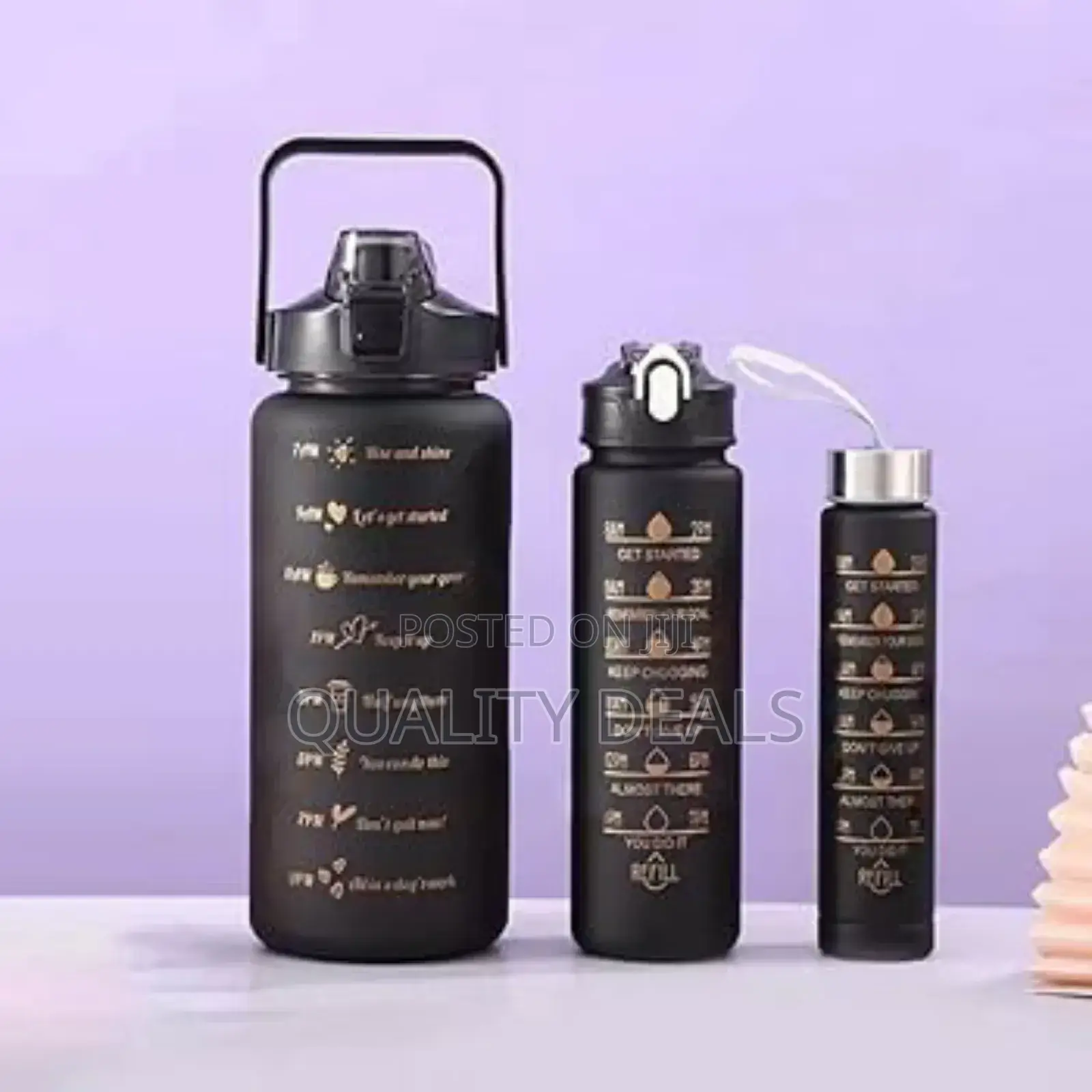 3pcs Water Bottle Set