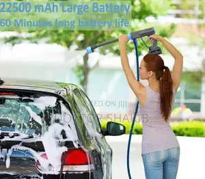 Portable High Pressure Cordless Power Car Cleaner Gun
