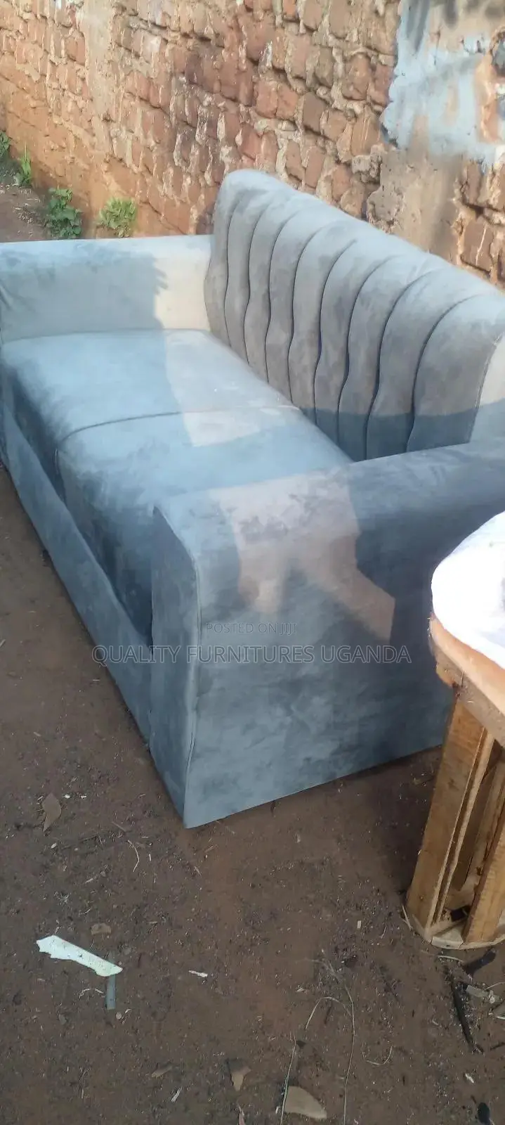 2seater Sofa Seat in Grey Colour Readily Available