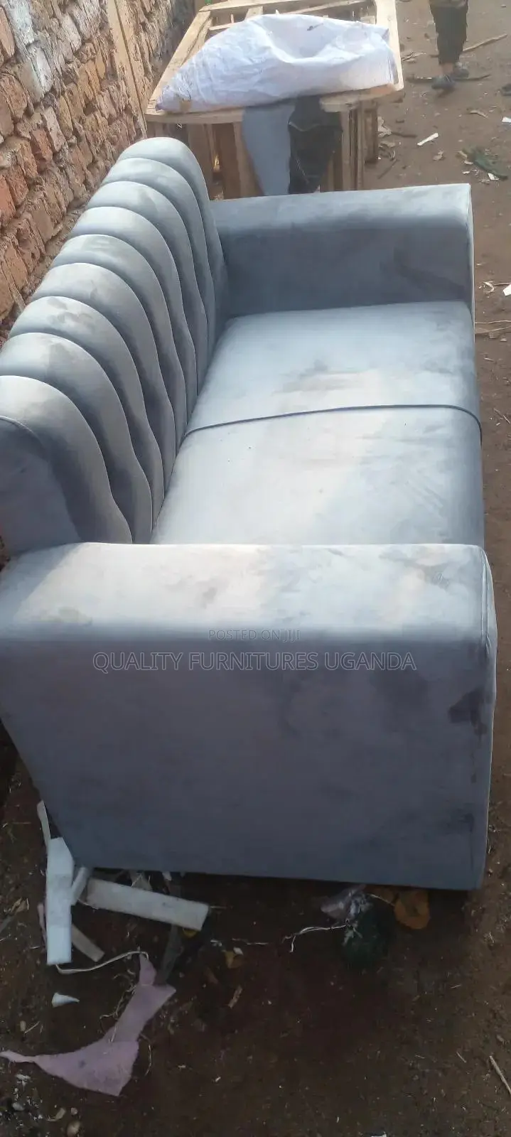 2 Seater Sofa Seat in Grey Colour Available